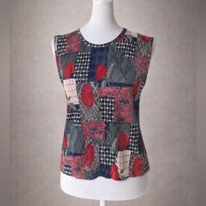 Beautiful Y2K 90s Rose Cottagecore Top